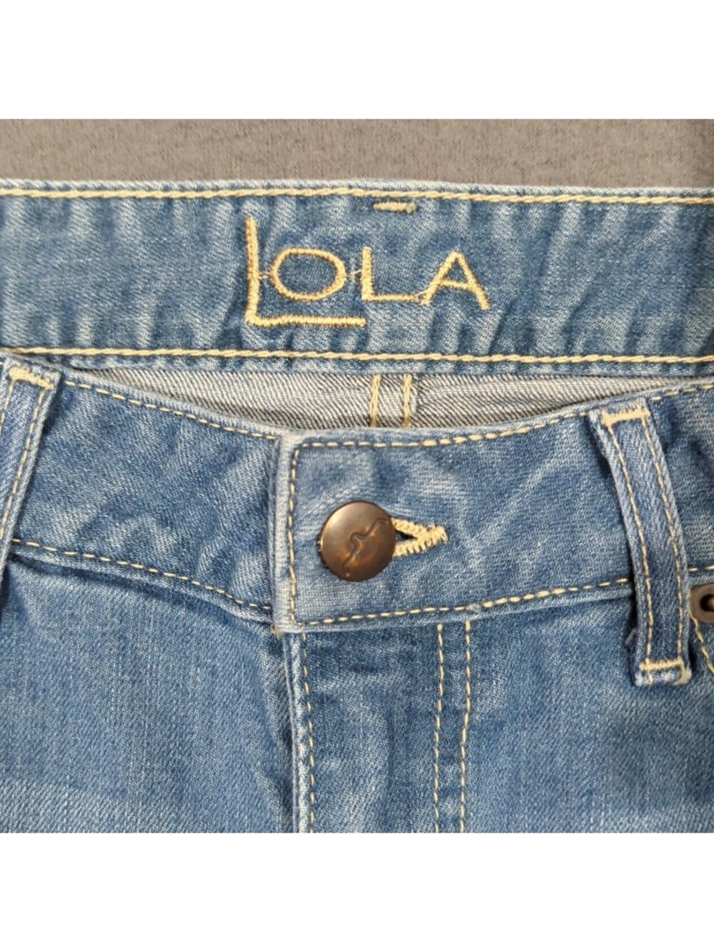Kimes Ranch Jeans Womens 2x32 Blue Lola Trouser Flare Leg Western Denim USA Made